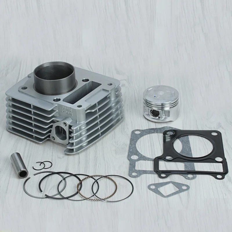 Набор цилиндров для мотоцикла, 57,4 мм, 54 мм, с большим отверстием для Yamaha YBR125, XTZ125, YB125Z, YBR, XTZ 125, модифицированный, до YBR150, YBR 150