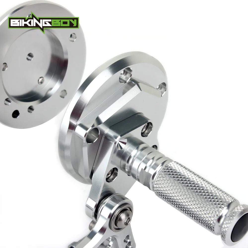 

BIKINGBOY Adjustable Rear Sets Footpegs Footrests For Yamaha VMX 1700 V-Max 2009 2010 2011 2012 2013 2014 2015 2016 2017