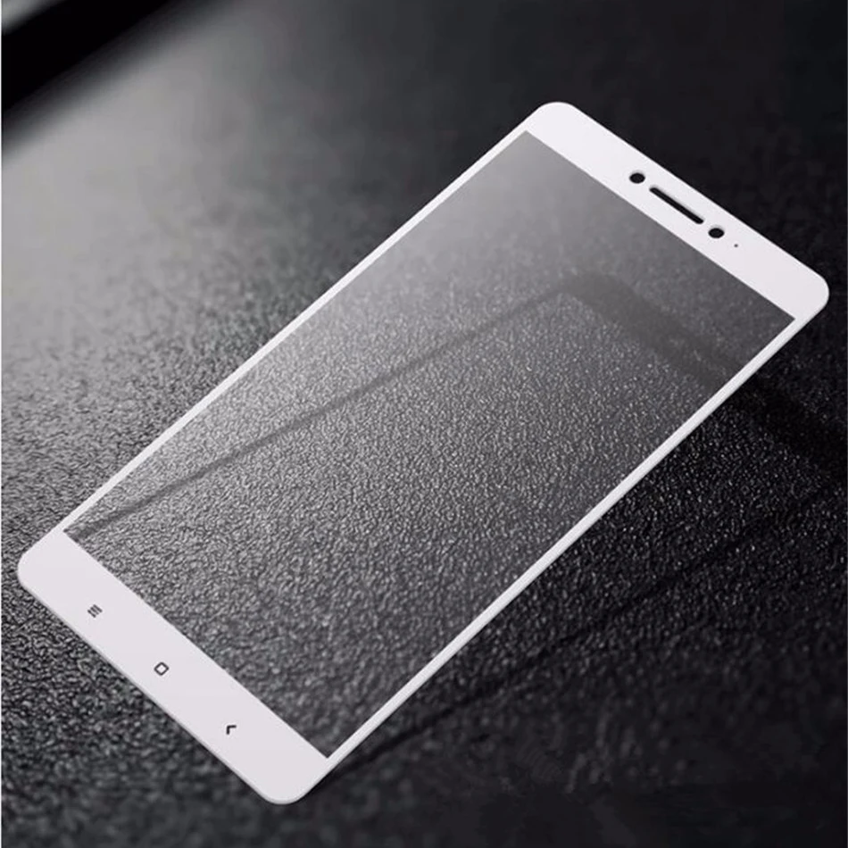 Ультратонкое закаленное стекло Soultz для Xiaomi MI Max 2 полное покрытие защита экрана 9 H