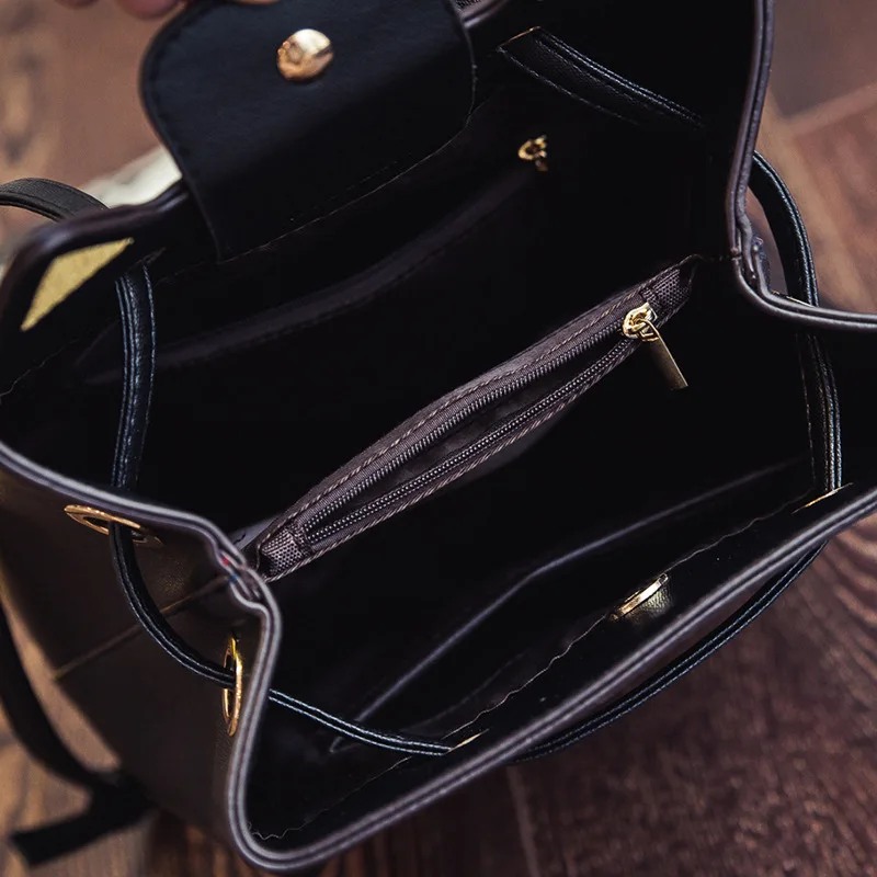 FGGS-новинка большие вместительные Сумки из искусственной кожи с милым рисунком