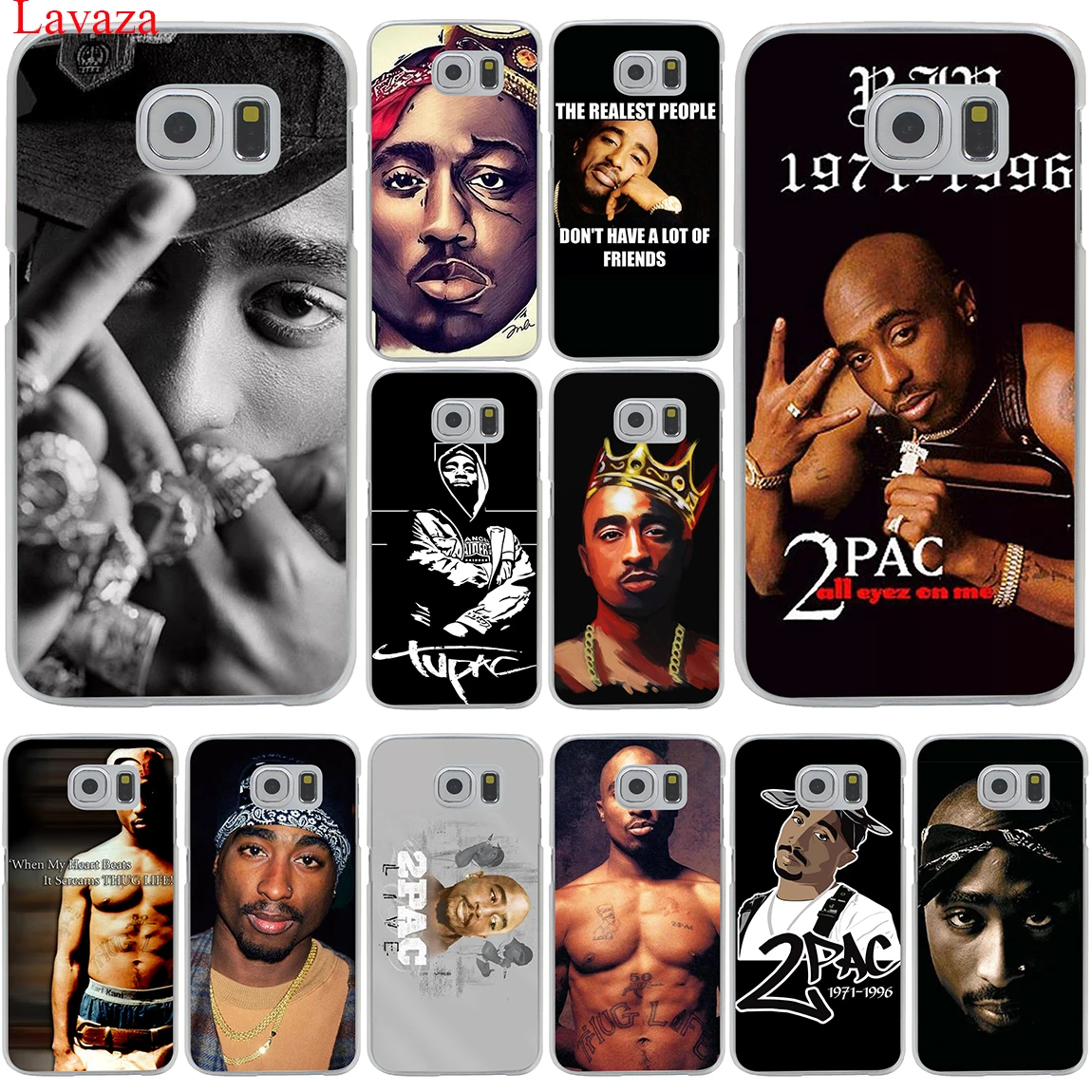 Чехол для телефона Lavaza 2Pac Tupac Amaru Shakur Samsung Galaxy S20 Ultra S10E S10 Lite S6 S7 Edge S8 S9 Plus A51 A71 A81 A91|for
