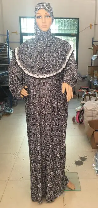 Мусульманское платье-Кафтан H1189 быстрая доставка смешанные принты | Тематическая