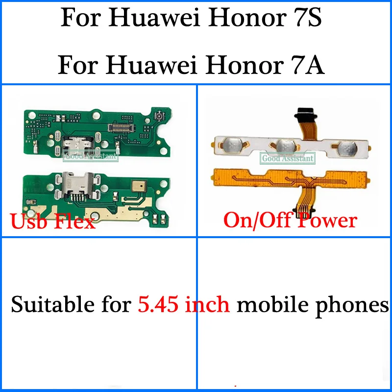 Гибкий Usb кабель для материнской платы Huawei Honor 7S / 7a play 7 5 45 дюйма громкий динамик