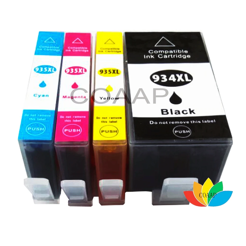 

4x Compatible Ink Cartridges For HP 934XL 935XL Officejet 6812 6815 / Pro 6230 6820 6835