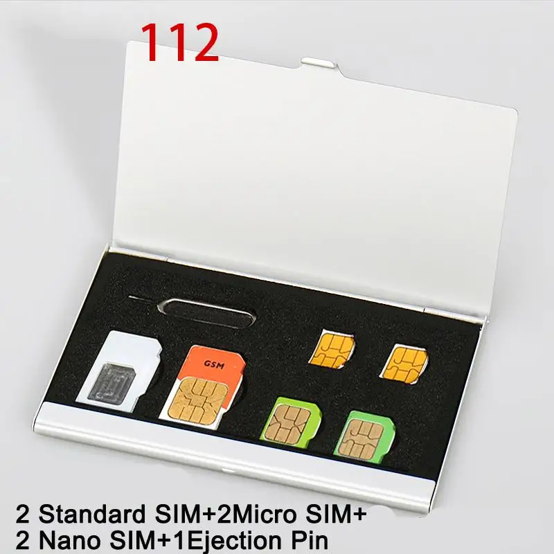 Серебряный однослойный алюминиевый 2 SD+ 3TF Micro SD Держатель для карт, контактный ящик для хранения, чехол, держатель для карт памяти, чехол, защита, высокое качество