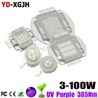 Высокая мощность УФ Фиолетовый светодиодные чипы 370nm 375nm 385nm 395nm 400nm 405nm 425nm COB ультрафиолетовые огни для 360nm 3W5W10W20W30W50W100W