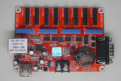 Карта Управления светодиодным дисплеем Longgreat TF Серийный порт USB асинхронный