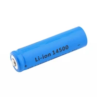 14500 rechargeable li ion battery 3 7v 1500mah battery for led flashlight torch 14500 rechargeable batteries