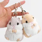 Милые детские милые мягкие плюшевые Мультяшные животные белыйхаки маленький хомяк игрушка кукла брелок Мягкая игрушка мышь