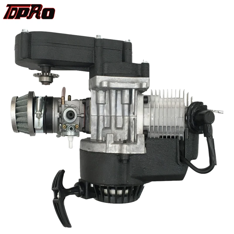 TDPRO 47CC 49CC 2 тактный двигатель для запуска двигателя мотоцикла стартовые двигатели