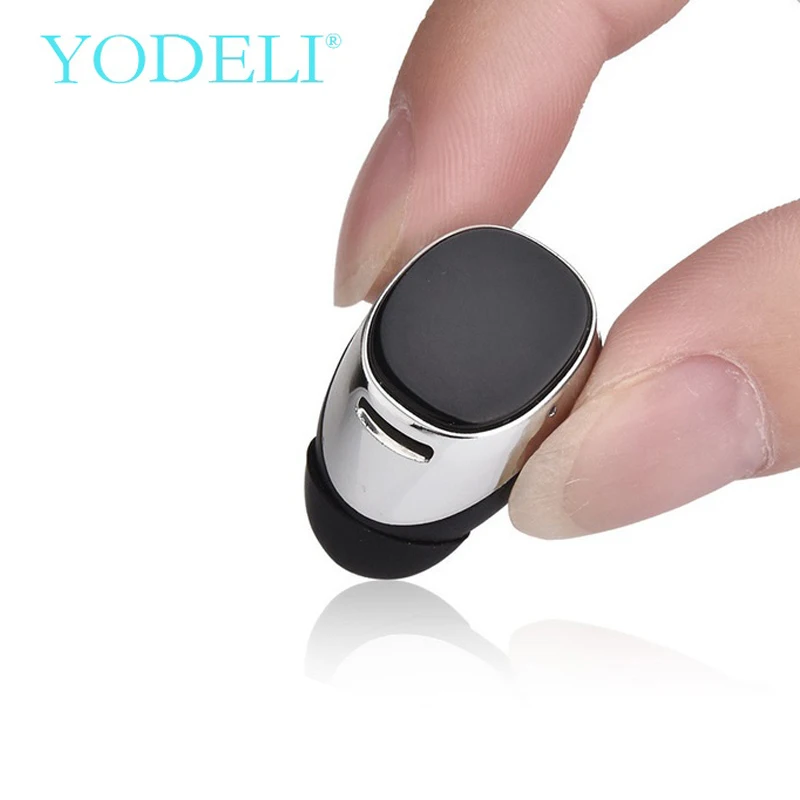 Yodlei Q26 мини невидимые наушники бизнес беспроводные Bluetooth гарнитура HD звонки с
