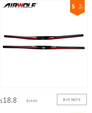 Airwolf mtb руль углеродный 31,8 3K weave велосипед руль углеродный mtb матовая или глянцевая карбоновая пленка руль велосипеда mtb