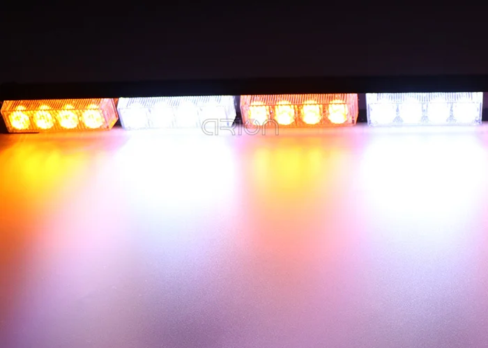 Amber White Amber... 35," 96 W 32 светодиодный автомобиль грузовик советник по трафику светодиодный строблампа предупреждение свет бар пожарные полицейские аварийно-спасательных работ, противотуманные фары лампа диммируемая 13 режимов - Цвет: Amber White Amber...