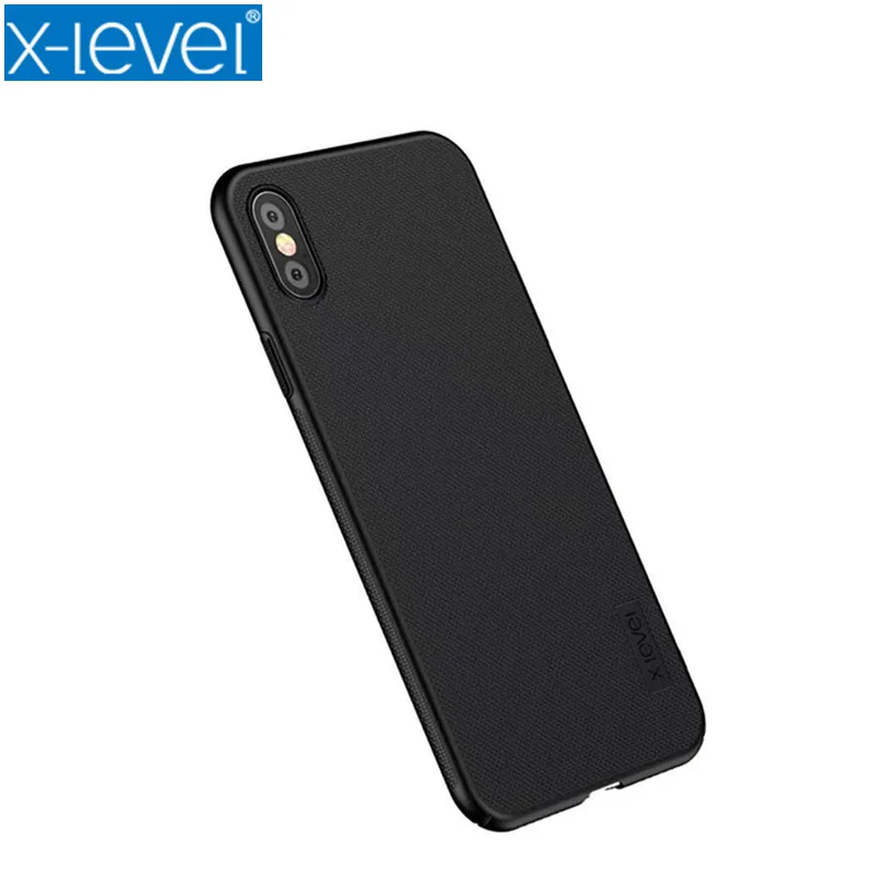 Для iPhone XS Max чехол X-Level Hero матовый для телефона XR 6 6s Plus 7 8 Utra тонкий Жесткий ПК |