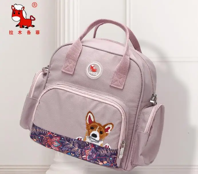 Детская сумка для мамы, дорожная сумка для коляски, розовая мультяшная Пеленка, сумка для коляски, рюкзак для подгузников, Bolsa Maternidade, сумка для ухода за ребенком - Цвет: 1