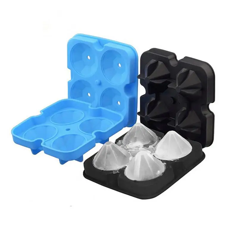 Инструменты для мороженого Алмазная форма 3D льда кубик прессформа приготовления