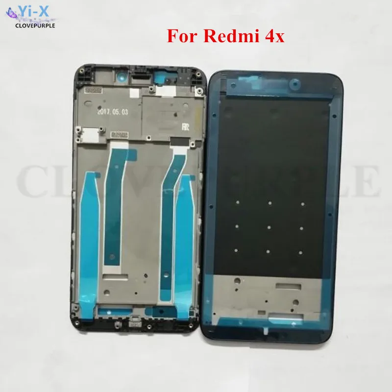 

1 шт. для Xiaomi Redmi 4X средняя рамка Лицевая панель рамка ЖК-экран опорная рамка Корпус Запасные части