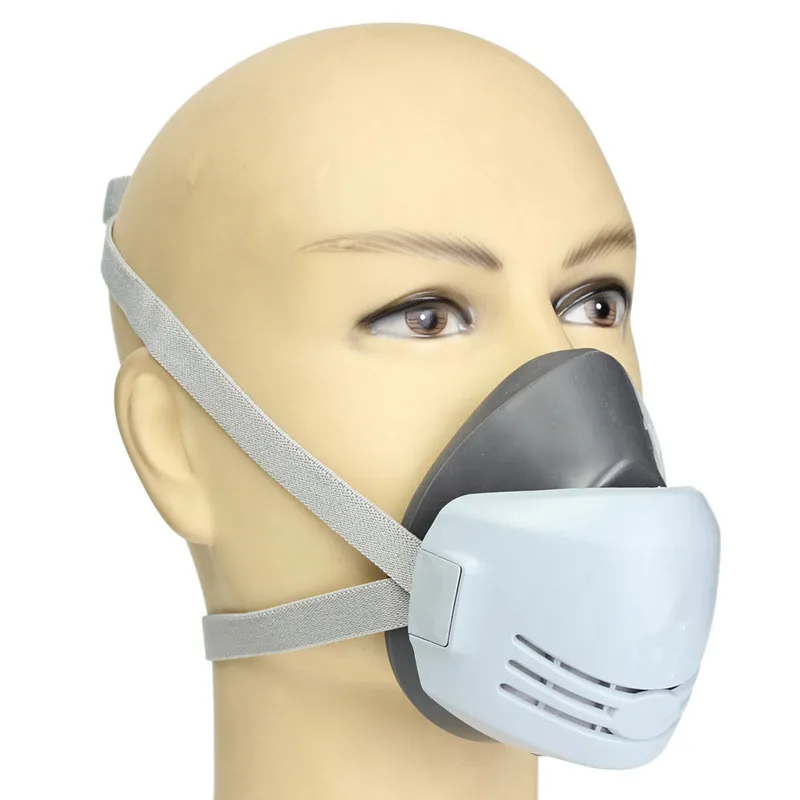 Высококачественный мягкий пластик + резиновый Противопылевой респиратор для