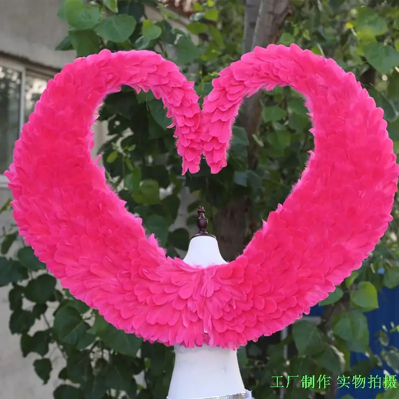 Большие Красивые перьевые крылышки в форме hart подходят для церемонии открытия