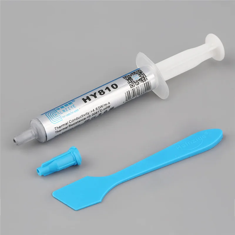 

New High Quality 2G HY810-OP2G Universal Thermal Grease Extreme CPU Thermal Grease with A Plastic Tool