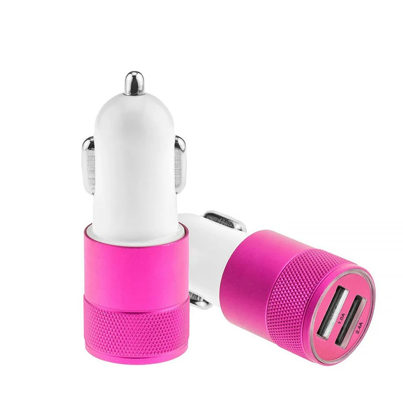 Автомобильное зарядное устройство Mini Dual USB 2 порта универсальное автомобильное 1