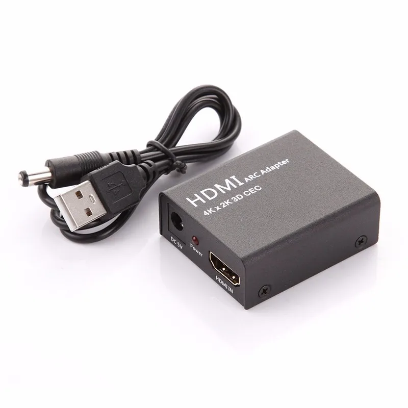 HDMI ARC адаптер и оптический аудио конвертер 4 К 3D 1080 P ЦИК стильный для мобильного