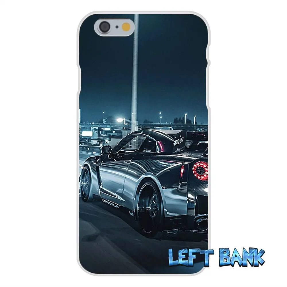 JDM автомобильный NISSAN GTR Металлический Мягкий Силиконовый ТПУ Прозрачный чехол