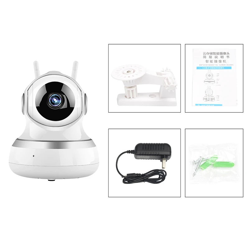 HD 720P домашняя IP камера безопасности двухсторонняя аудио беспроводная мини 1MP
