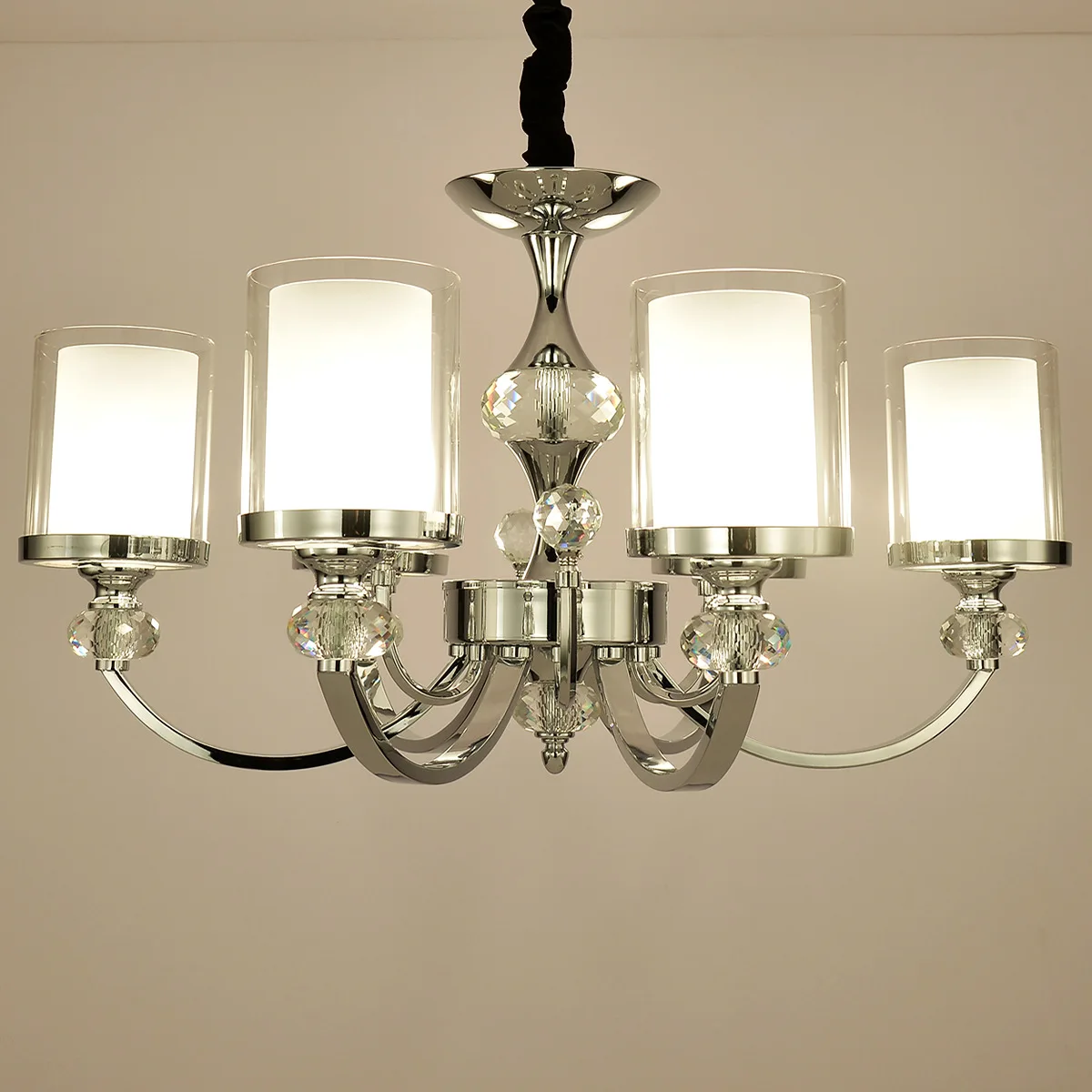 Goede (EICEO) Crystal Droplight Hedendaagse Gecontracteerd Lamp Slaapkamer Lampen Lantaarns Ijzer LED Droplight Woonkamer LED Hanglamp