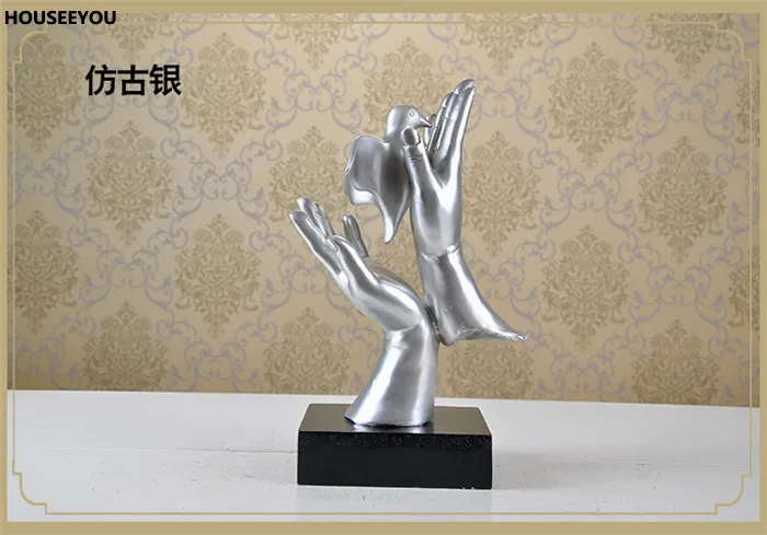 Креативные абстрактные фигурки Миниатюрные аксессуары статуя скульптура