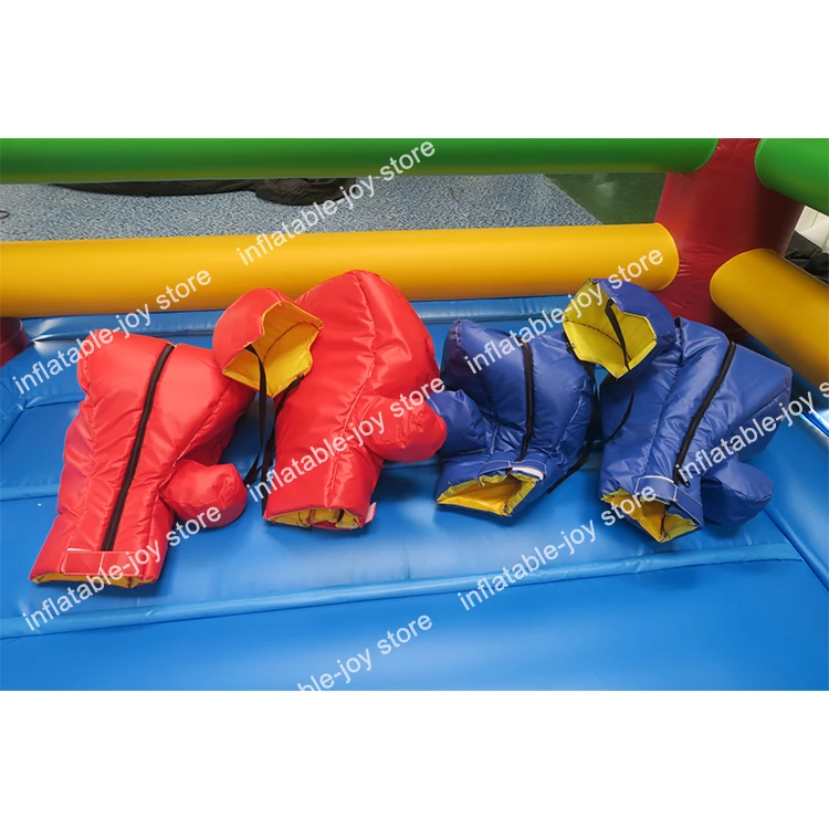 DDU free ship!4*4m/13*13ft inflatable boxing ring for sale jumper bouncer sport game cheap customized wrestling | Игрушки и хобби