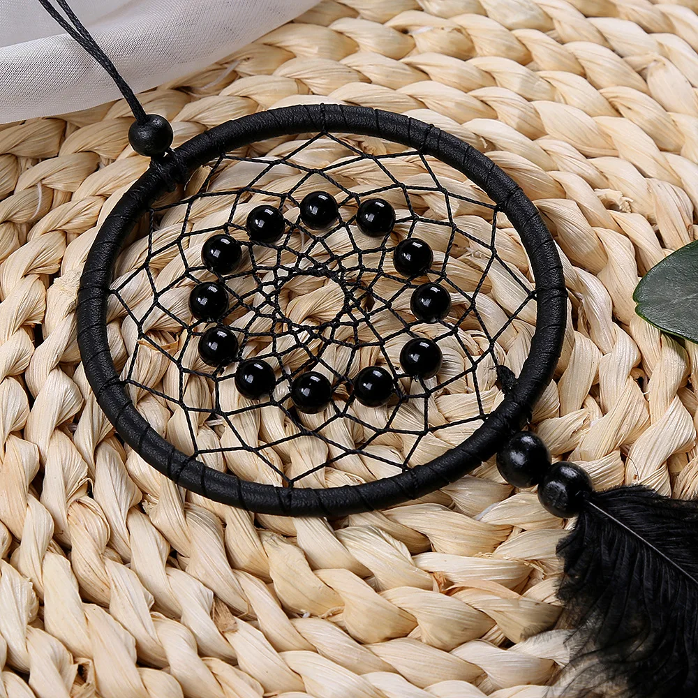 Ретро перо автомобиля ремесла Ловец снов украшения детской комнаты ручной