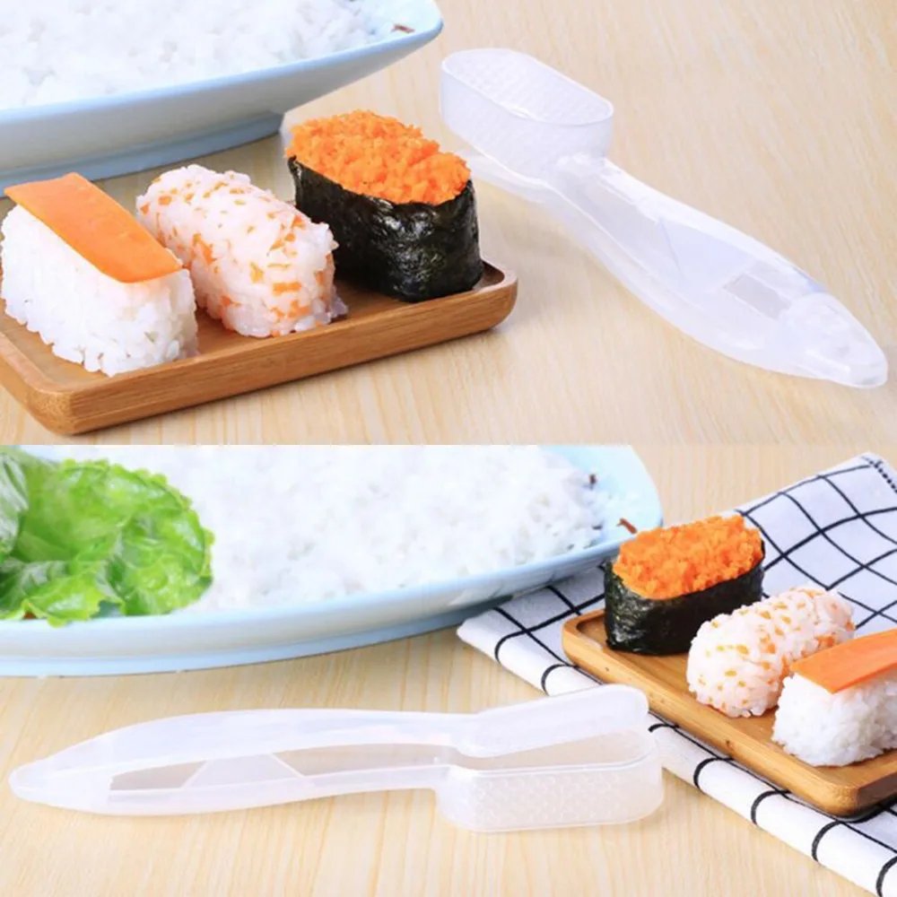 OOTDTY, форма для суши, совок, ложка, форма для риса с ручкой, кухонный инструмент, DIY Bento, аксессуары