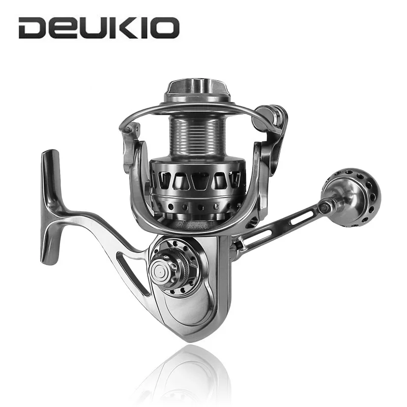 Катушка рыболовная DEUKIO MC3000/MC4000/MC5000/MC6000 цельнометаллическая Звездочка из