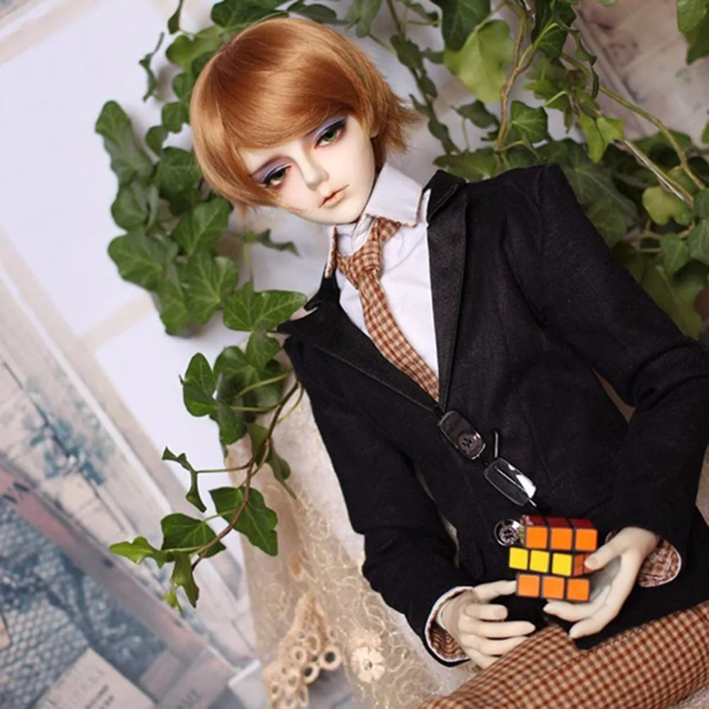 Высокое качество Высокая температура волокна BJD SD короткие волосы куклы парик хвост конец 1/3 1/4 1/6 1/8 21 Цвета