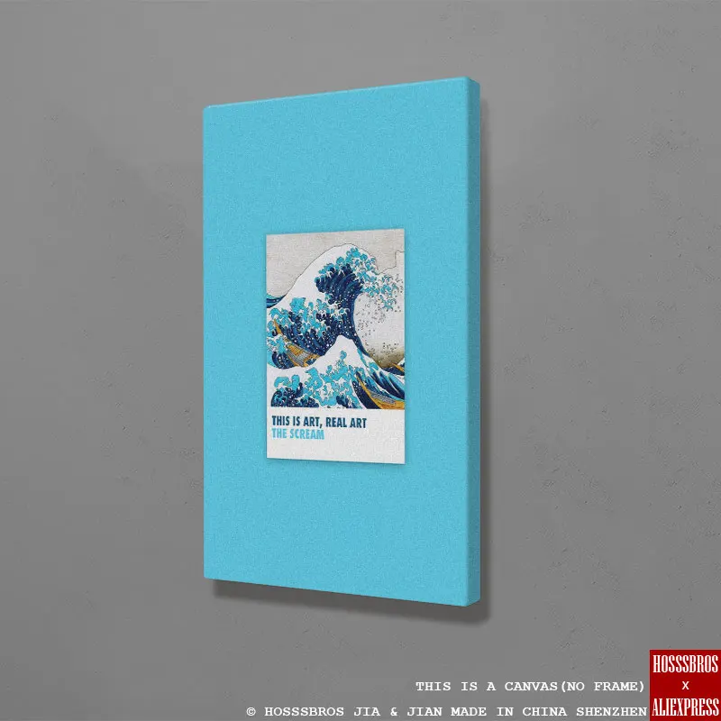 The Great Wave off Kanagawa картина Эстетическая для дома для детей, для гостиной, для спальни, Декор, принт, плакат, картина, настенное искусство, холст