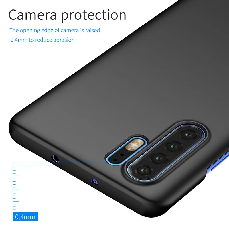 QZPC 2019 новые чехлы для huawei P30 Pro Чехол P20 Lite чехол матовый жесткий пластик простые S