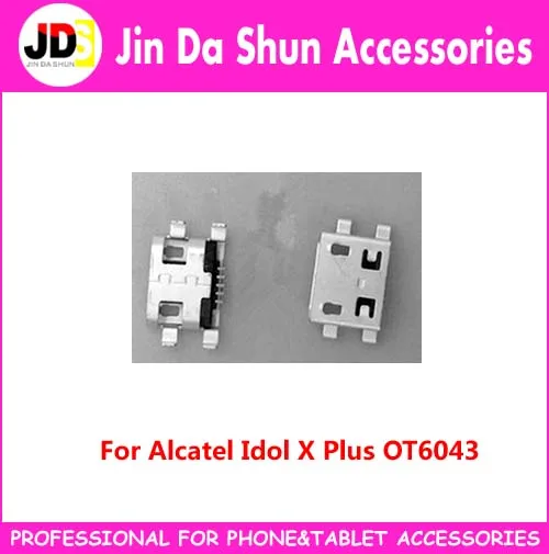 JDS для Alcatel One Touch Idol X + Plus OT6043 6043 6043D Micro USB зарядный разъем штепсельная док-станция