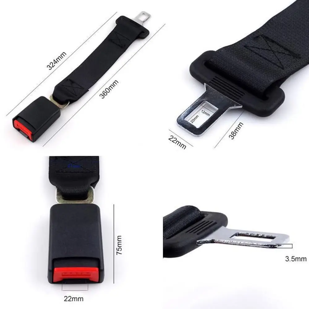 Универсальный удлинитель ремня безопасности EE support 14 дюймов пряжка 7/8 дюйма|belt