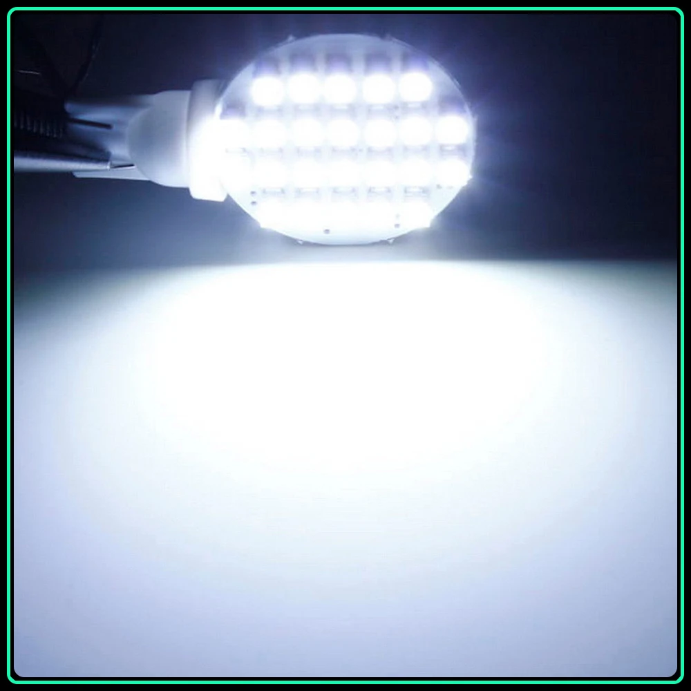 Carsty 2 шт. Белый T10 194 921 W5W 24 SMD 1210 светодиодный панельный светильник для автомобиля RV