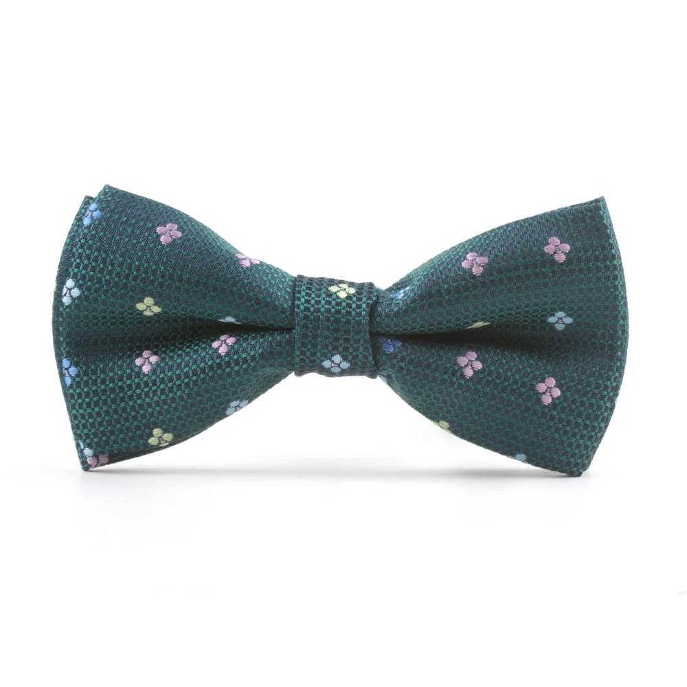 

High Quality Formal Commercial Wedding Butterfly Cravat Bowtie Male Marriage Flower Bow Ties for Men