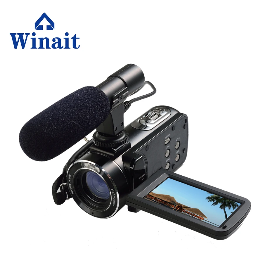 2017 новейшая Профессиональная цифровая видеокамера Max 24MP 16X Zoom Высокое Разрешение