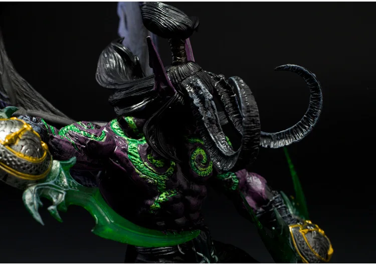 Ролевая игра Wow Популярный Ночной эльф Охотник на демонов illidan Stormrage ПВХ фигурка игрушки нет в