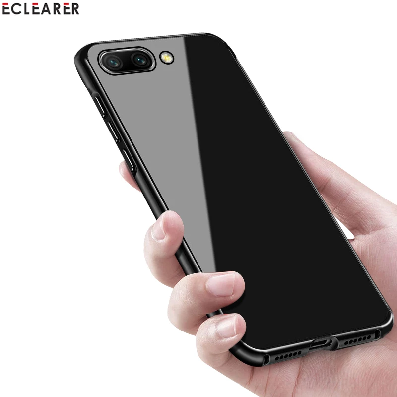 Чехол из закаленного стекла для huawei Honor 10, Алюминиевый металлический бампер, Магнитный чехол для huawei Honor 10, стеклянная Магнитная задняя крышка, Honor10