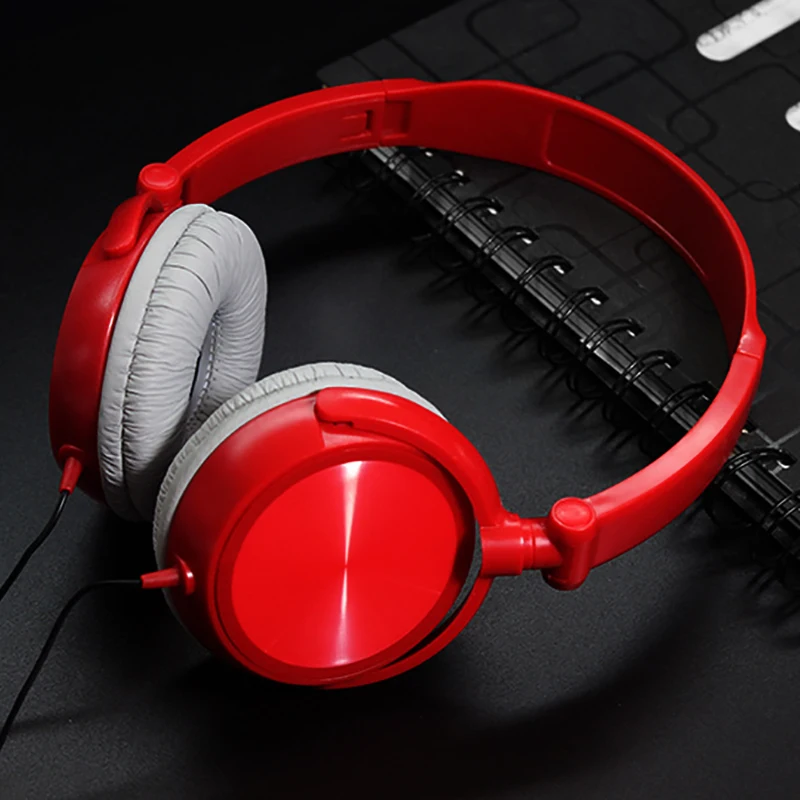 Новинка, проводные наушники с микрофоном, Накладные наушники, бас, hi-fi звук, музыка, стерео наушники для iPhone, Xiaomi, Sony, Huawei, PC