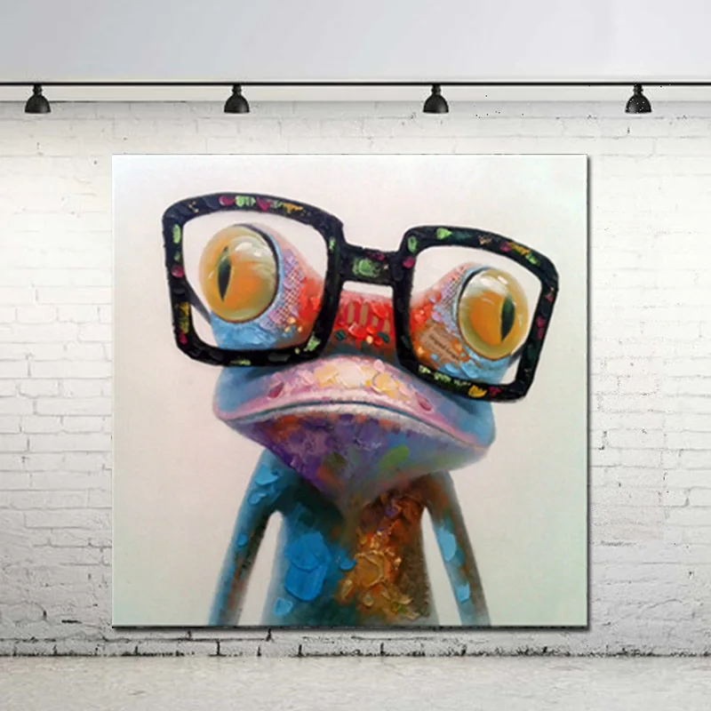 1 шт. абстрактная картина маслом на холсте без рамки | Дом и сад