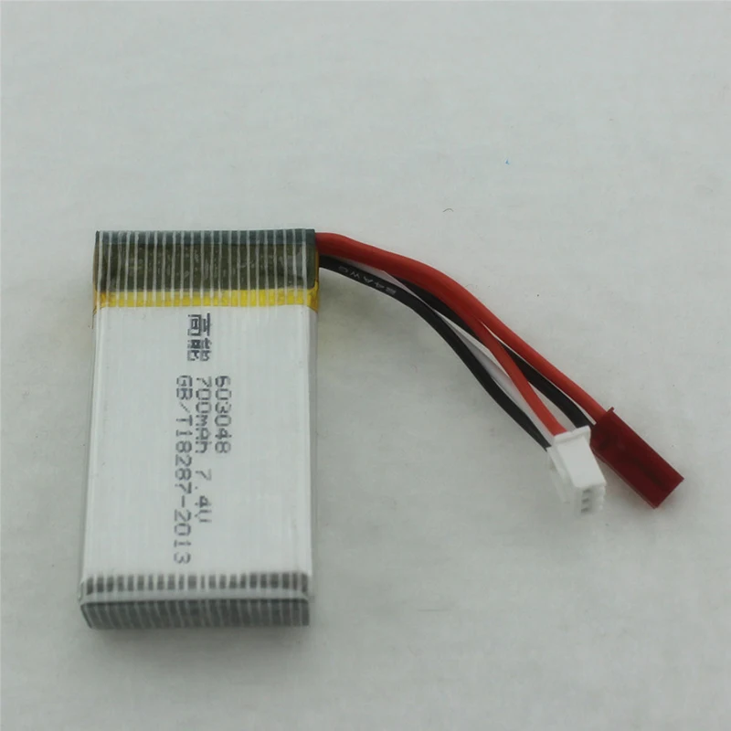 Аккумулятор Lipo высокой емкости для MJX X600 WLtoys V921 7 4 в 700 мАч запасные части дрона