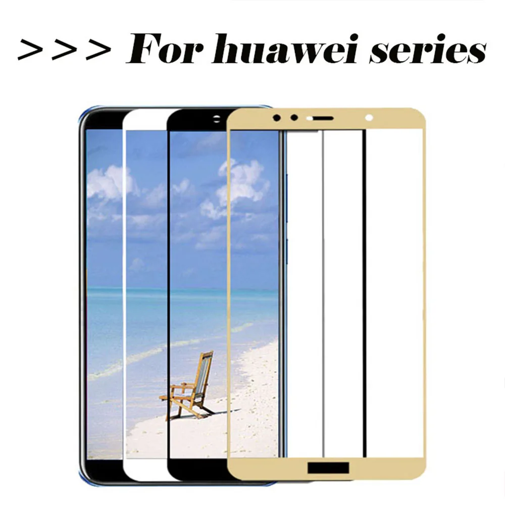 Закаленное стекло для huawei Y6 Prime 2018 защита экрана Защитное Y9 Y7 hauwei y7prime glas |