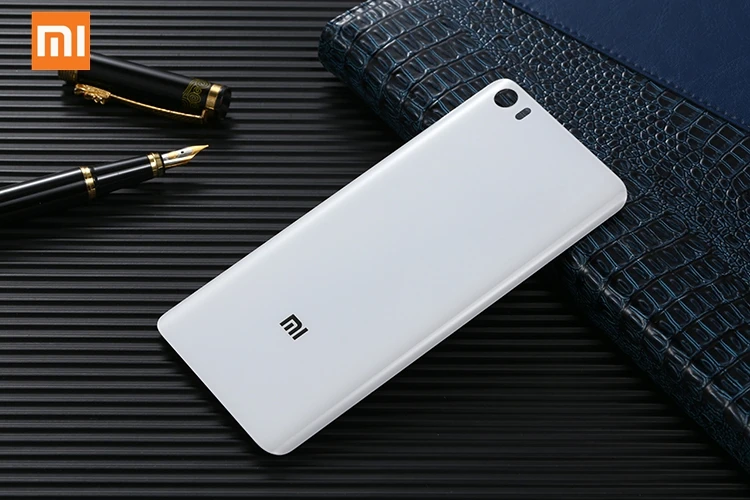 White Стеклянный чехол на заднюю панель для Xiaomi 5 Mi5 M5, задняя крышка на батарею для телефона, задняя крышка на заднюю панель, чехол s - Цвет: White