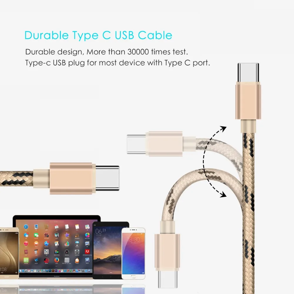 Кабель USB Type C SUPTEC 2 4 А зарядный кабель для передачи данных Samsung Galaxy S9 S8 plus Huawei Xiaomi